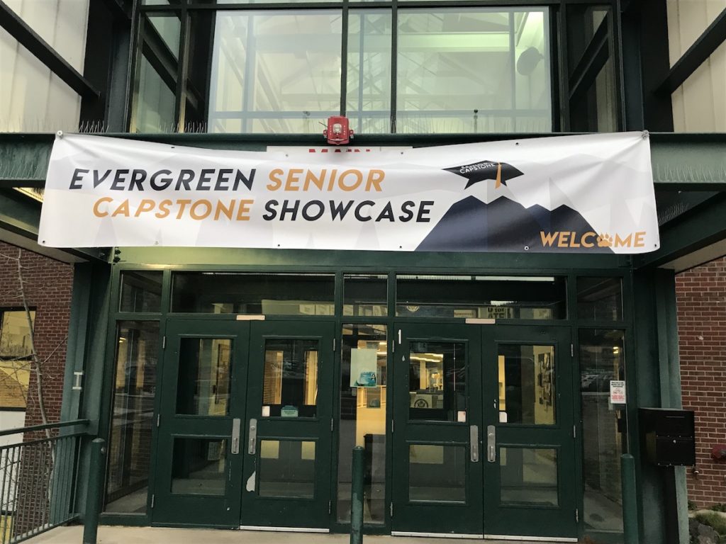 evergreen high school senior capstone showcase