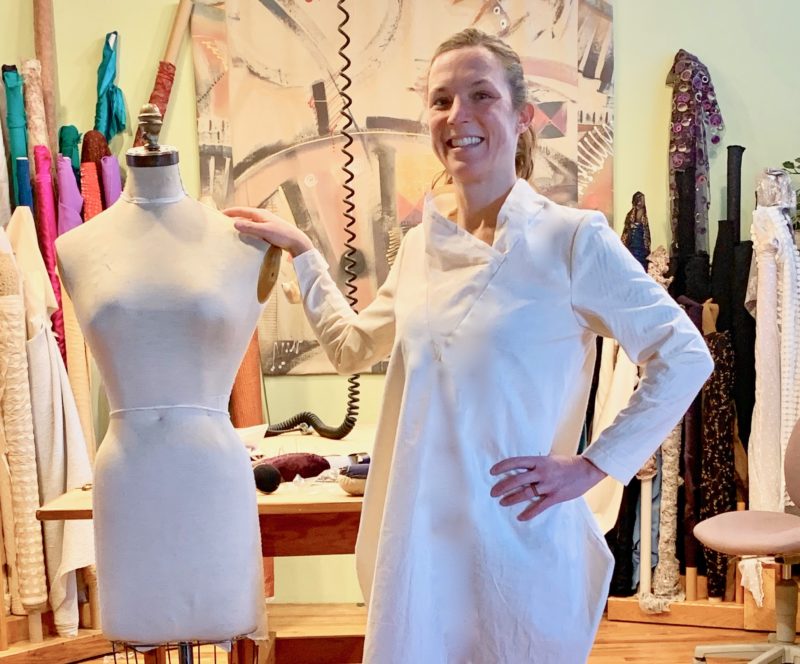 Using Fabric as an Inspiration for a One-of-a-Kind Garment