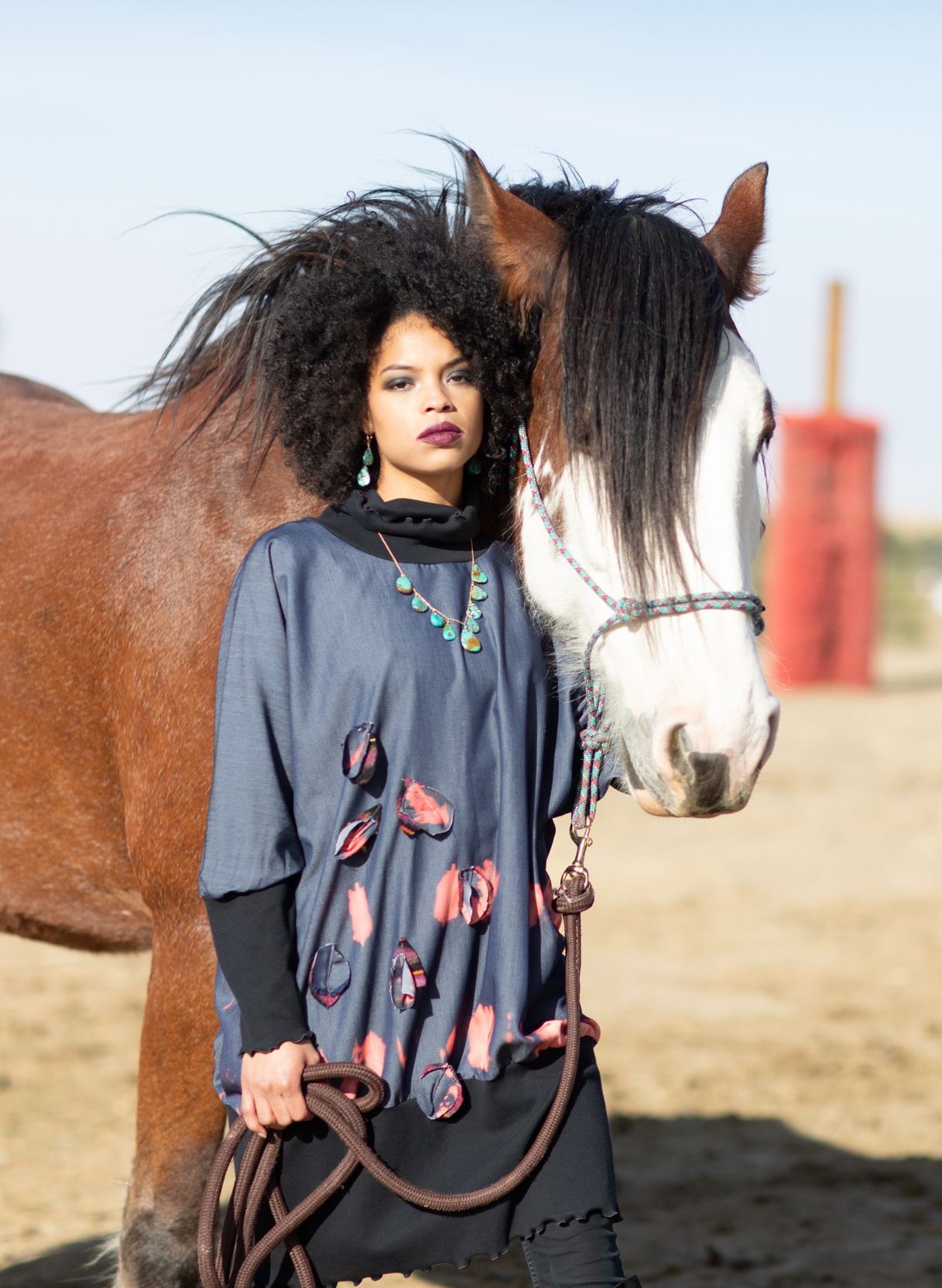 Denim Dress Done Differently with a Tencel fiber